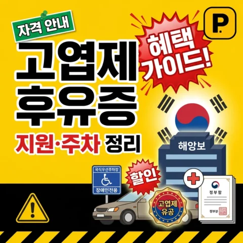 고엽제 후유증 환자 지원·주차 - 가이드