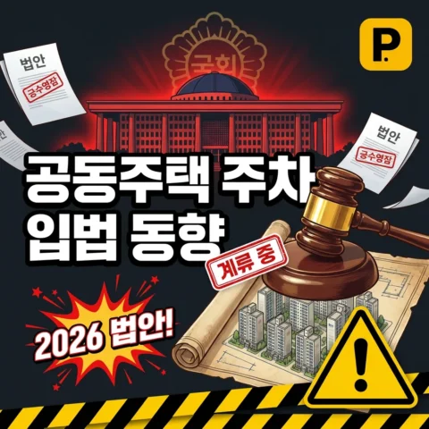 공동주택 주차질서 입법 동향 — 2026 계류 법안 정리 - 뉴스