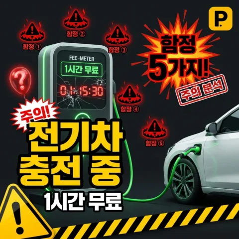 전기차 충전 중 1시간 무료 — 함정 5가지 - 꿀팁