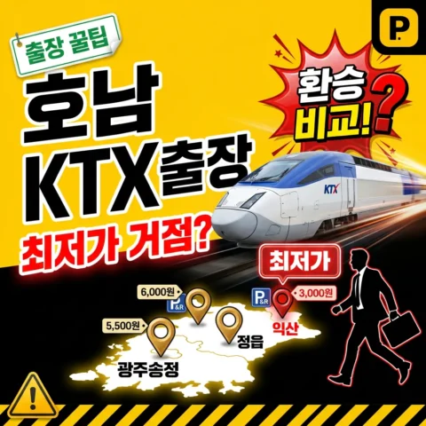 호남 KTX 출장 시 가장 저렴한 환승 거점은? - FAQ