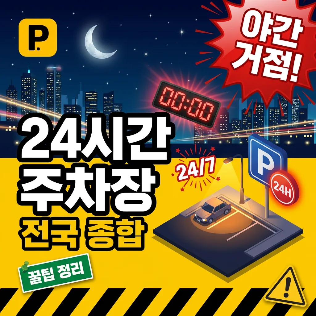 전국 24시간 주차장 종합