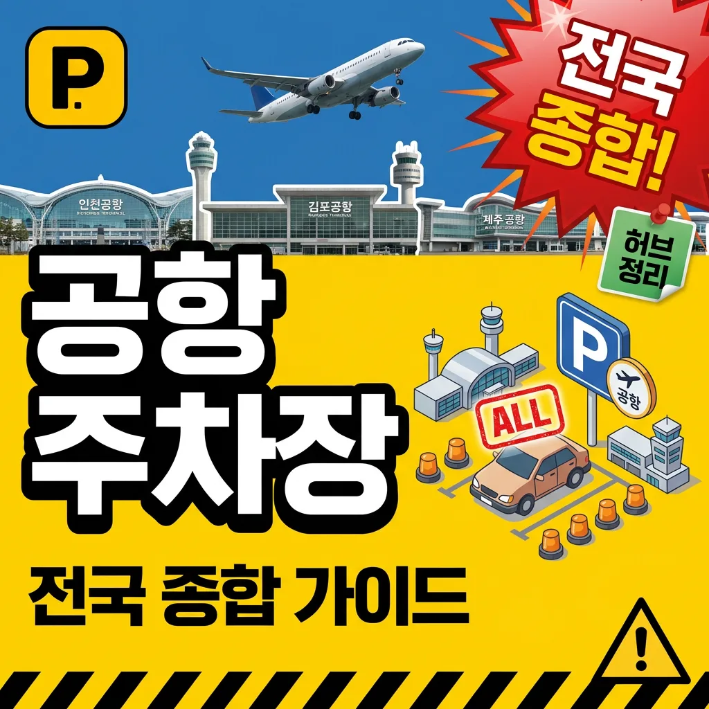 공항 주차장 — 전국 종합 가이드