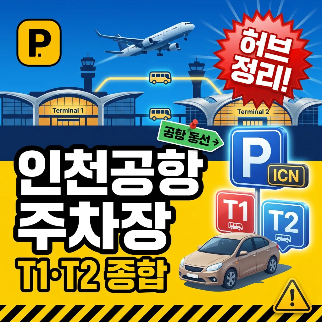 인천공항 주차장 (T1/T2)