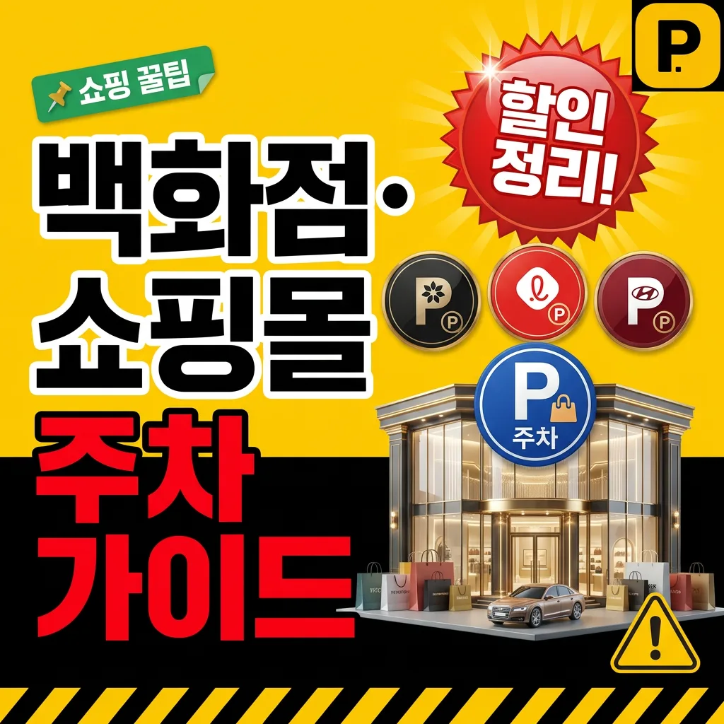 백화점·쇼핑몰 주차 가이드