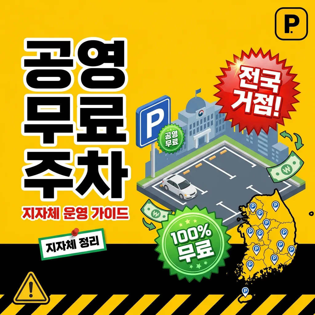 공영 무료 주차장 — 지자체 운영 가이드