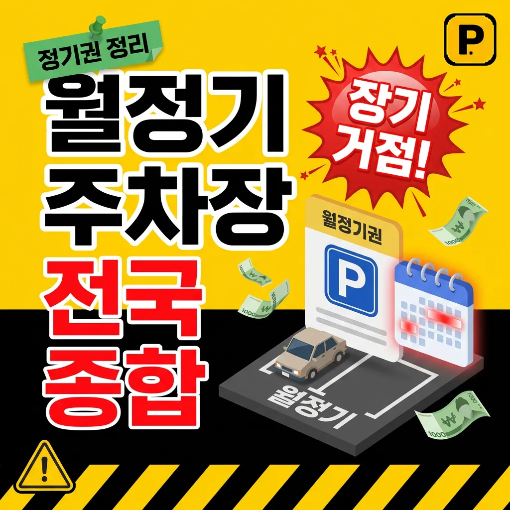 전국 월정기 주차장 종합
