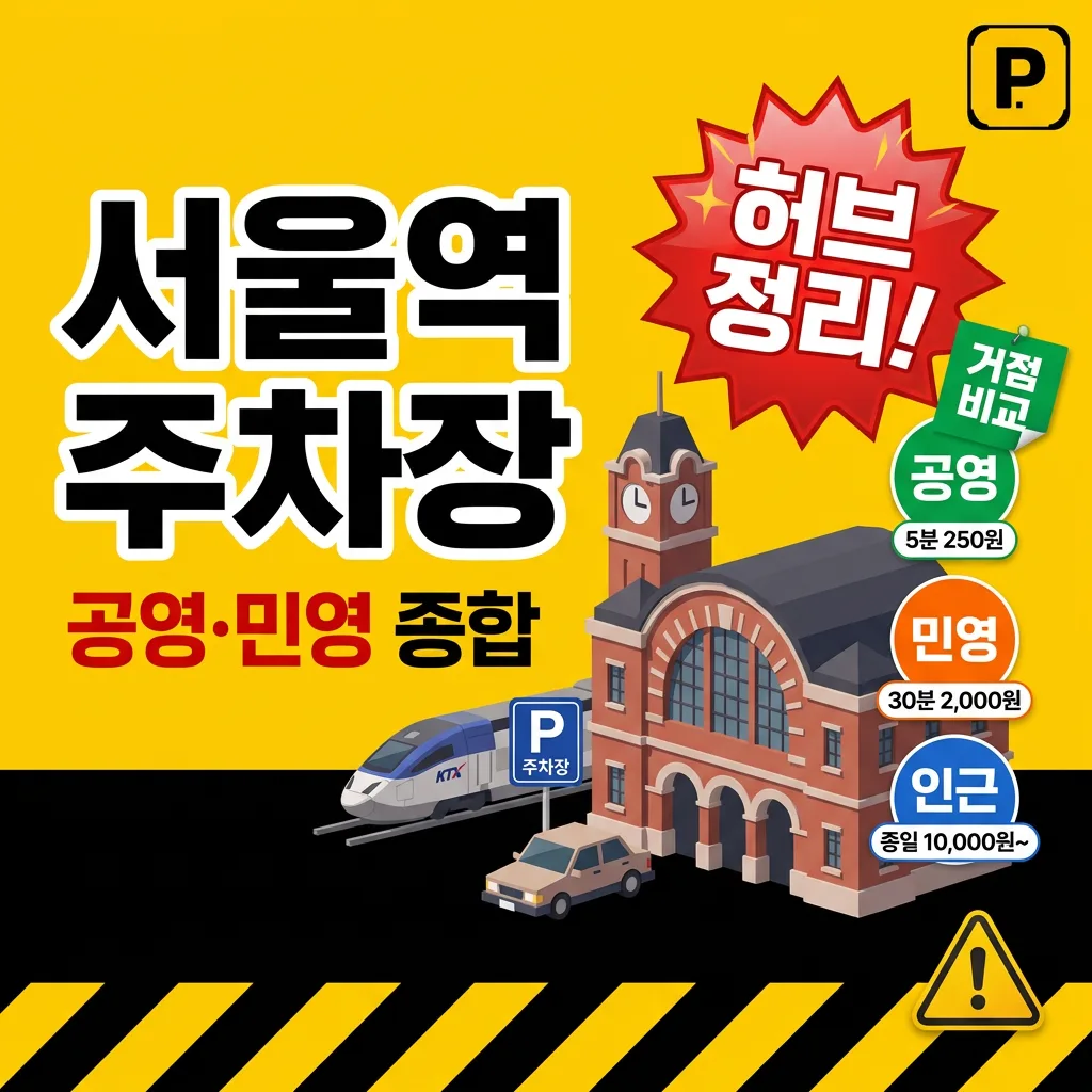 서울역 주차장 — 공영·민영 종합