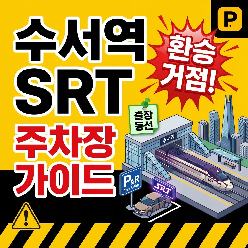 수서역 주차장 (SRT)