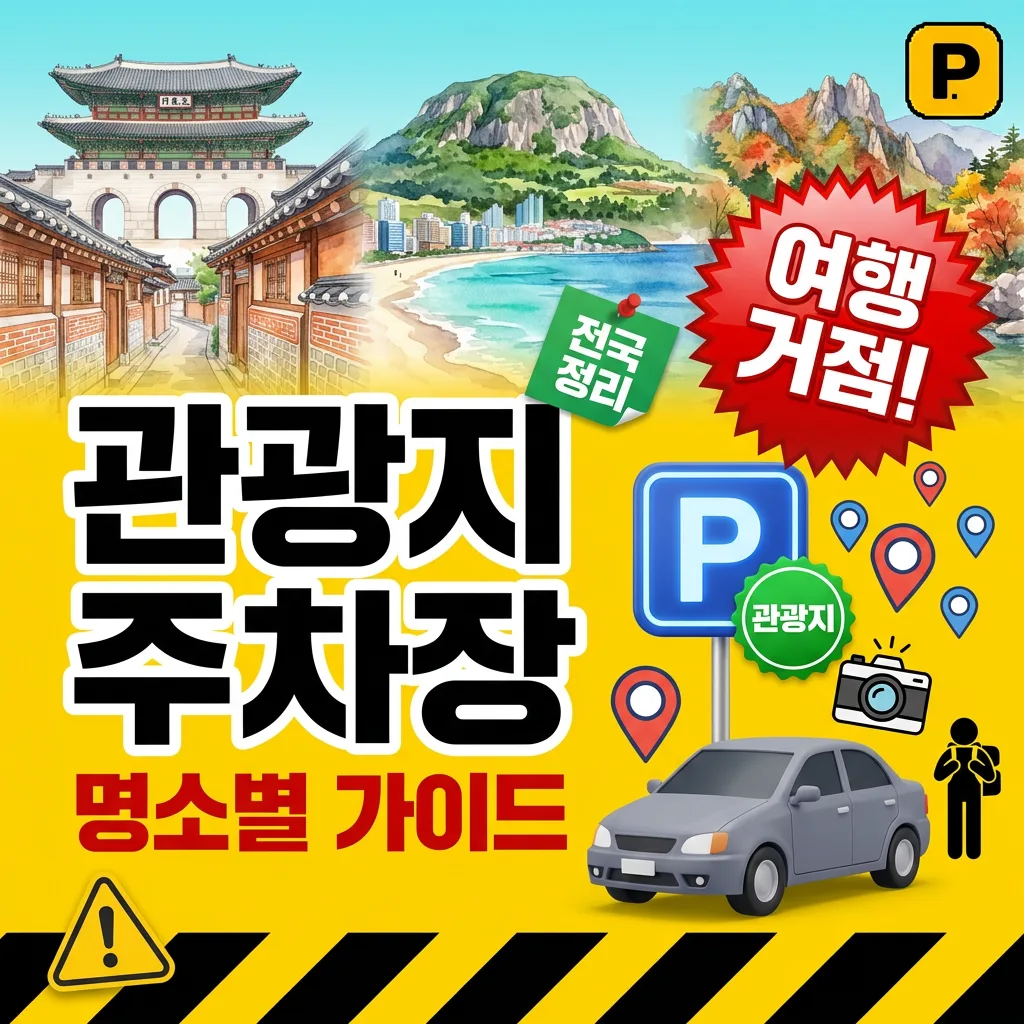 관광지 주차장 — 명소별 가이드