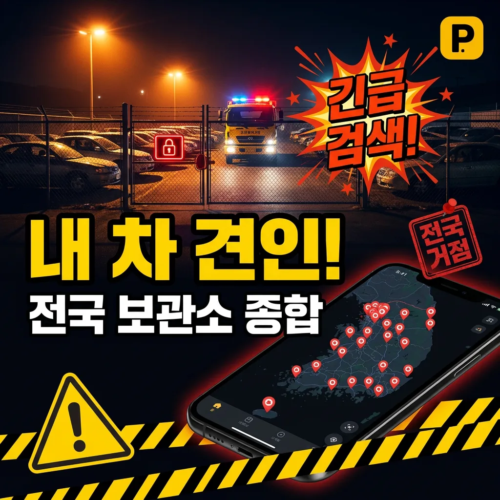 내 차 견인됐을 때 — 전국 견인보관소 종합