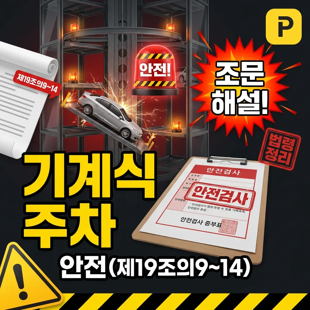 기계식주차장 안전 (제19조의9~14)