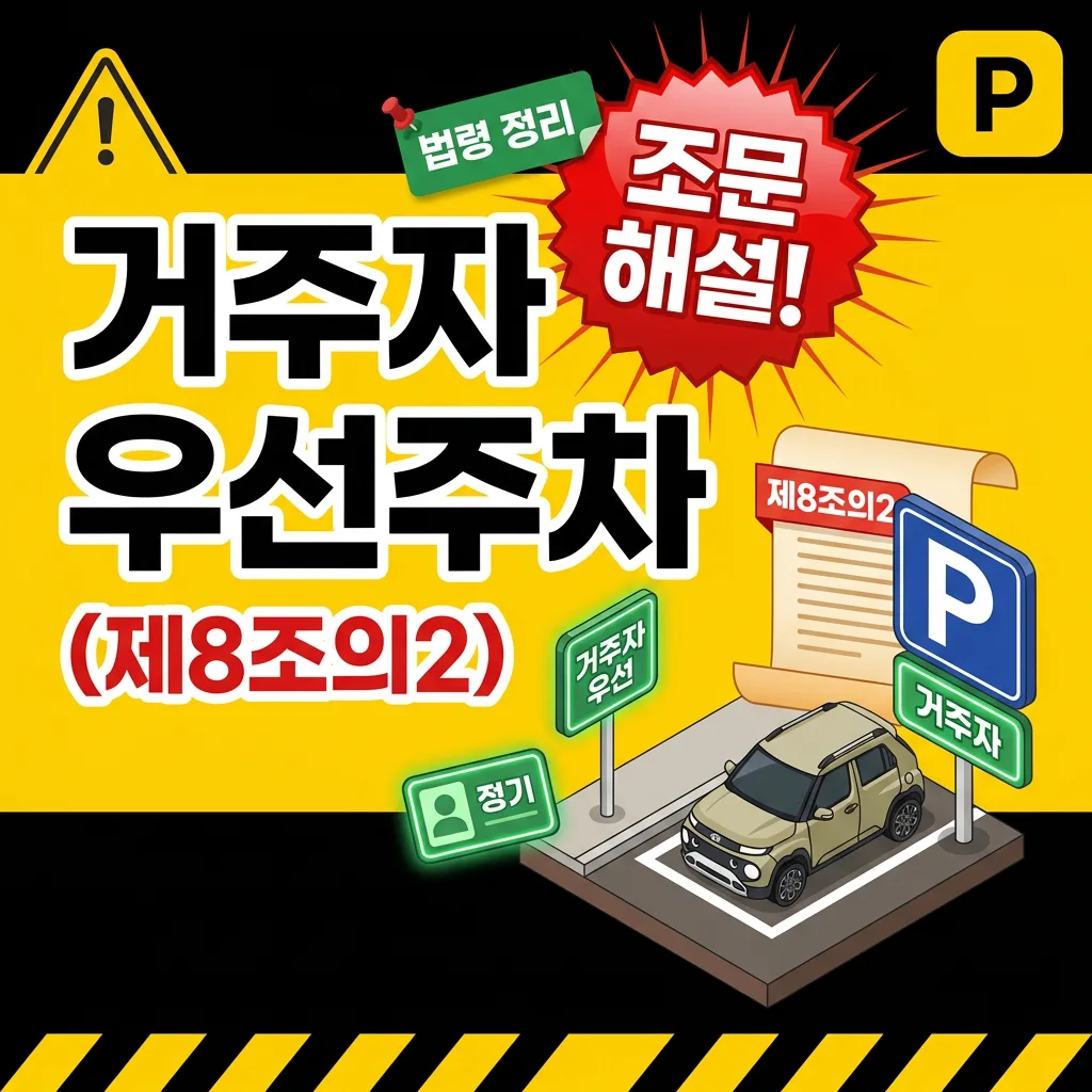 거주자 우선주차 (제8조의2)