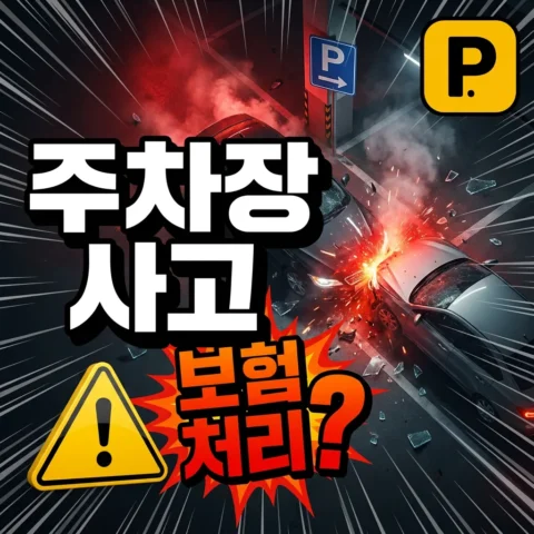 주차장 안에서 사고 났을 때 보험 처리는 어떻게 하나요? - FAQ
