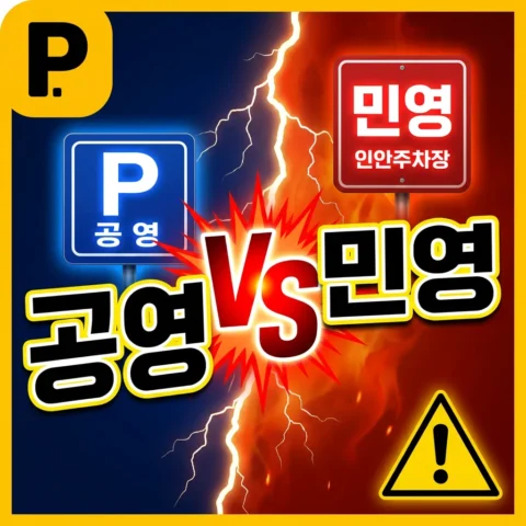 공영주차장 vs 민영주차장 차이점 완벽 정리 (2026 최신) - 가이드