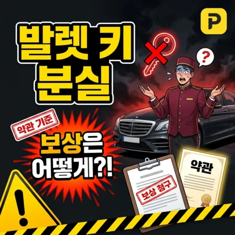 발렛 직원이 키를 분실했어요. 보상은 어떻게 받나요? - FAQ