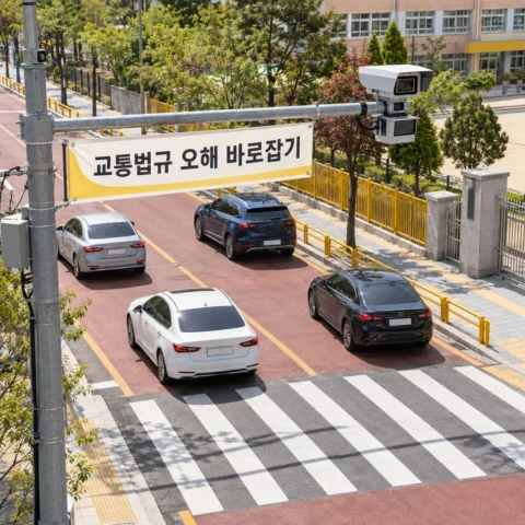 경찰청이 바로잡은 2026 교통법규 오해 — 스쿨존·음주운전·AI 단속 - 뉴스
