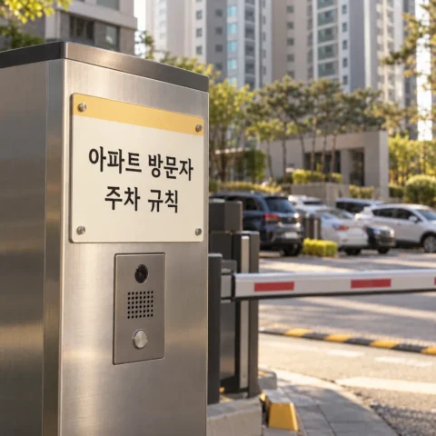 아파트 방문자 주차 규칙 — 외부차량 등록부터 분쟁까지 - 가이드