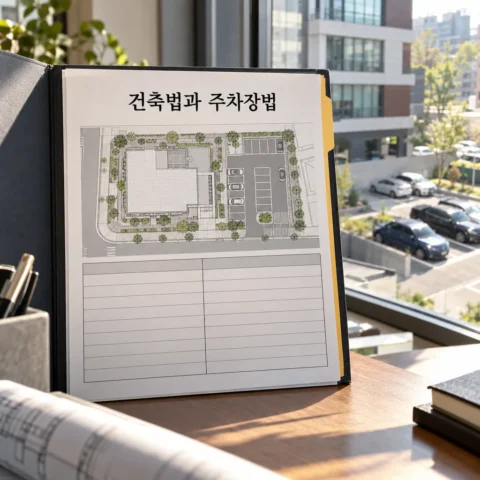 건축법 vs 주차장법 — 주차장 규정, 어느 법이 적용될까 (대응표) - 비교