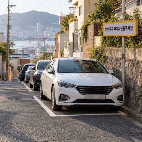 부산 중구 주거지전용주차장 신청 — 23개 구역 261면과 확인할 것 - 가이드