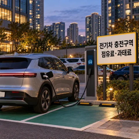 전기차 충전구역 점유료·과태료 — 2026 시행 기준 정리 - 가이드