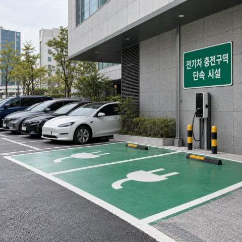 전기차 충전구역 단속 시설 — 설치 의무 대상과 단속 범위 구분 - FAQ