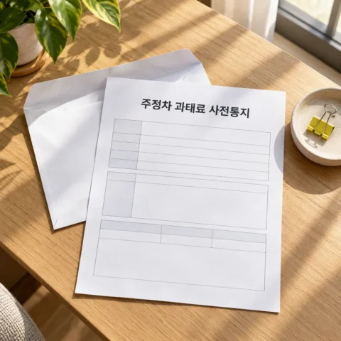주정차 과태료 사전통지 의견제출 기간 — 10일 이상, 자진납부 20% 감경 (2026) - 가이드