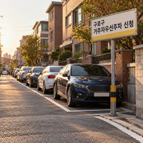 구로구 거주자우선주차 신청 — 15개 동 3,608면 현황과 월 요금·감면 - 가이드