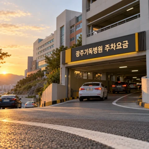 광주기독병원 주차요금 — 30분 미만 무료, 15분당 400원, 입원 1일권 7,000원 (2026) - 가이드