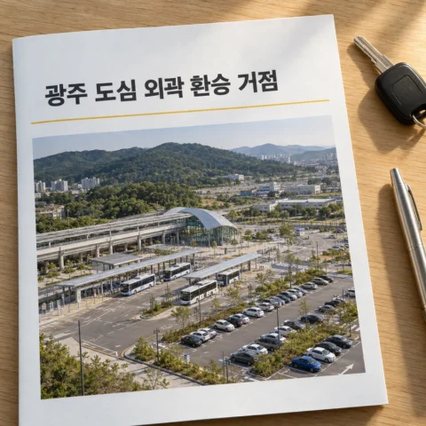 광주 도심 외곽 환승 거점 - 꿀팁
