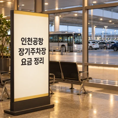 인천공항 장기주차장 요금 정리 — 일 최대 9,000원과 무료 셔틀 노선 - 리뷰