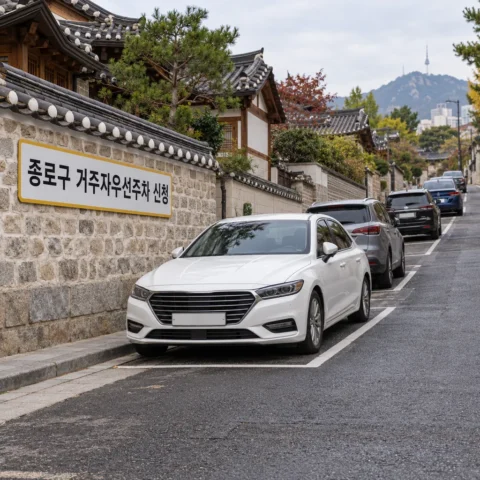 종로구 거주자우선주차 신청 — 정기·수시 일정과 7단계 배정 순위 (2026) - 가이드