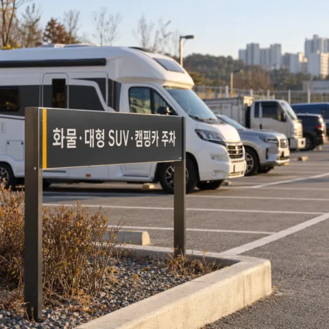 화물·대형 SUV·캠핑카 주차 가능 시설 — 합법 거점과 임시 보관소 - 가이드