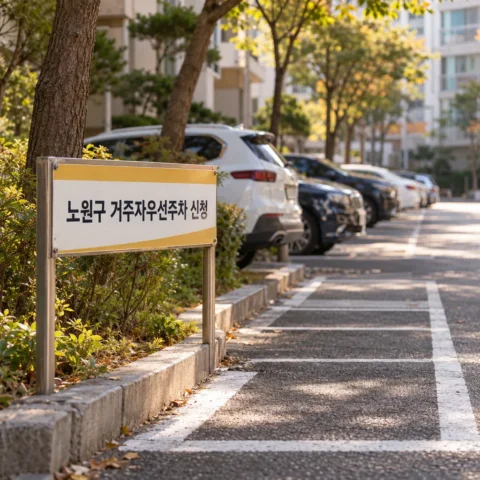 노원구 거주자우선주차 신청 — 12월·6월 정기 접수와 배정 점수표 - 가이드