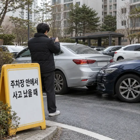 주차장 안에서 사고 났을 때 보험 처리는 어떻게 하나요? - FAQ