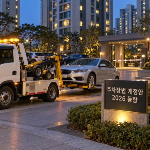 주차장법 개정안 2026 동향 — 아파트 단지 견인 합법화·외부 개방 강화 무엇이 달라지나 - 가이드