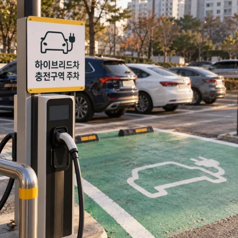하이브리드차 충전구역 주차 가능할까 — 플러그인만 가능 - FAQ