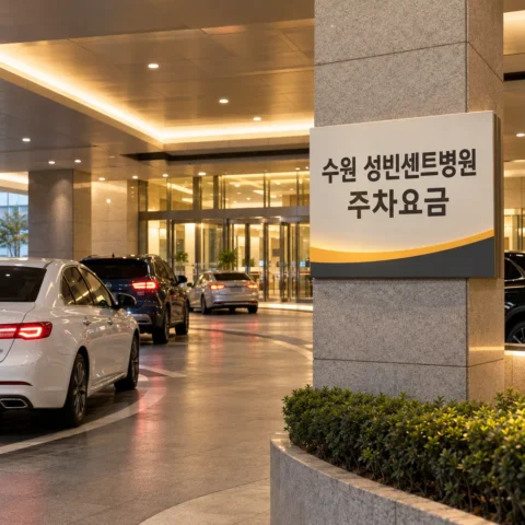 수원 성빈센트병원 주차요금 — 입차 30분 무료, 10분 500원, 하루 최대 20,000원 (2026) - 가이드
