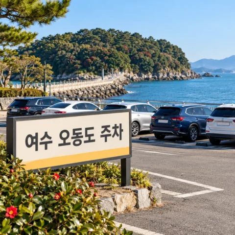 여수 오동도 주차 — 30분 무료·일 최대 5,000원 요금표 (2026) - 가이드